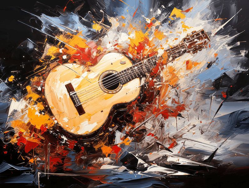 MUSIK KUNST Klassische Gitarre von Melanie Viola
