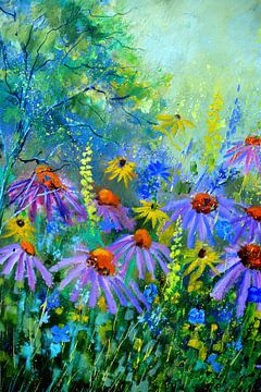 Rudbeckias 2 van pol ledent