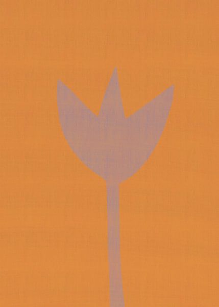 Modern abstract tulip no. 14 by Studio Keserű