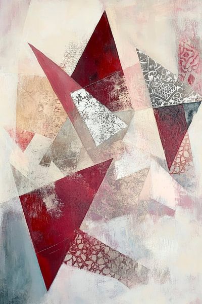 Abstract geometric composition by Poster Art Shop