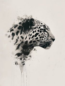 Ombres et taches - L'essence léopard sur Eva Lee