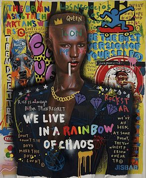 We live in a rainbow of chaos by Jis Bar