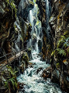À travers le voile rugissant sur Dedy Ajad Setiawan