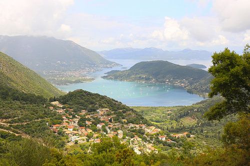 Katochori en de baai van Vlicho / Lefkada eiland