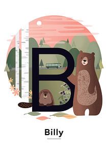 Affiche nominative Billy