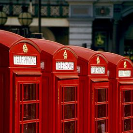 Series London Telefonzellen von Marcel Römer