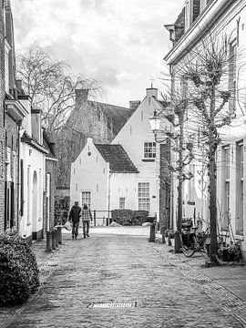 Historic street in Amersfoort by Bianca  Hinnen