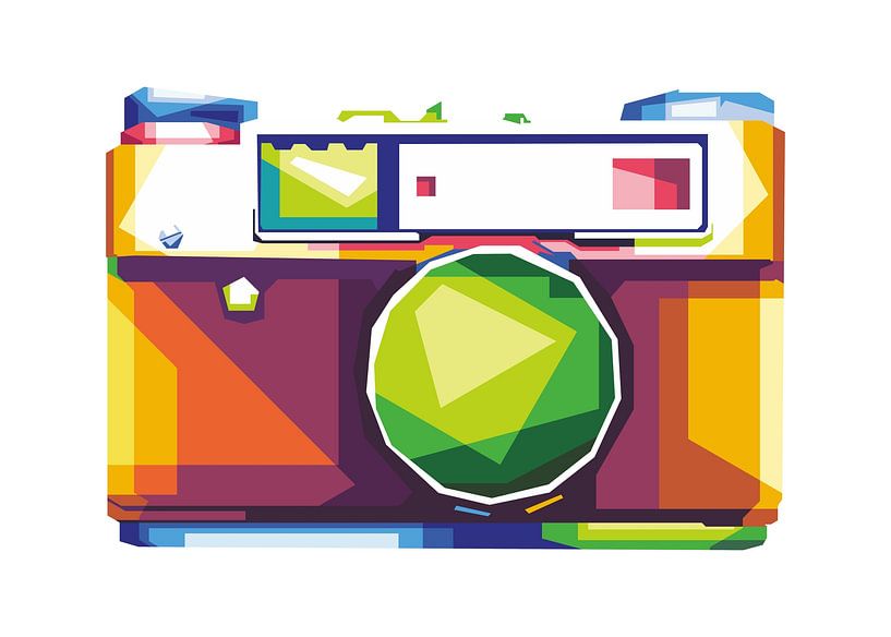 Kamera-Popart von Rizky Dwi Aprianda