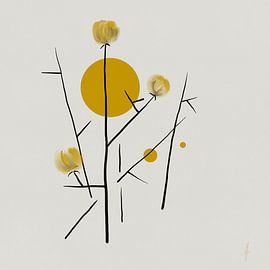 Spirituelle Blumen von AnkieArt