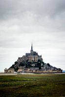 Een wonderlijk uitzicht op Mont Saint-Michel