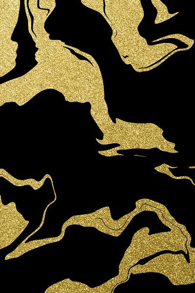 Liquid shapes Nr. 16 von Melanie Viola