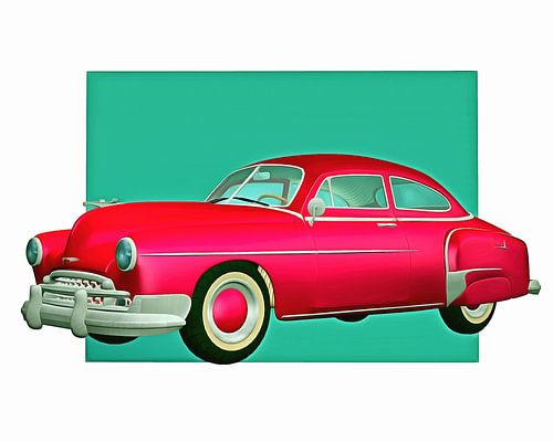 Klassieke auto – Oldtimer Chevy de klassieke Chevrolette