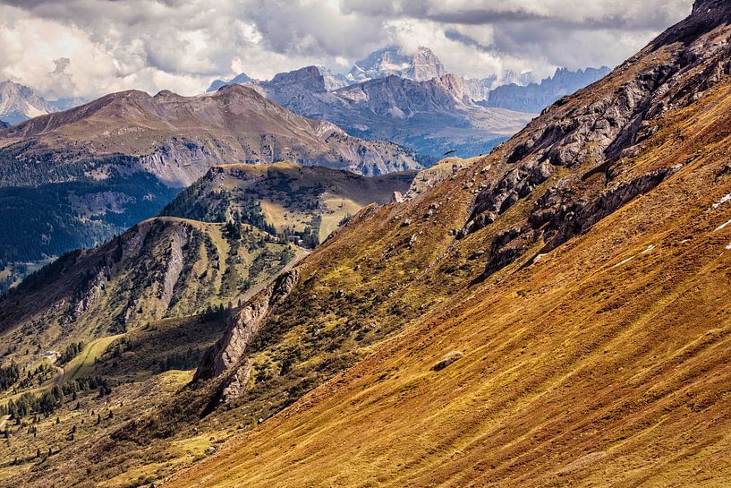 Italian Dolomites seen from the Col dei Rossi by Rob Boon