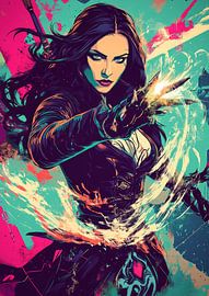 Epic Witcher Saga: Eine Fusion aus Kunst und Fantasie