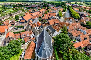 Goedereede gezien vanaf de toren. van Don Fonzarelli