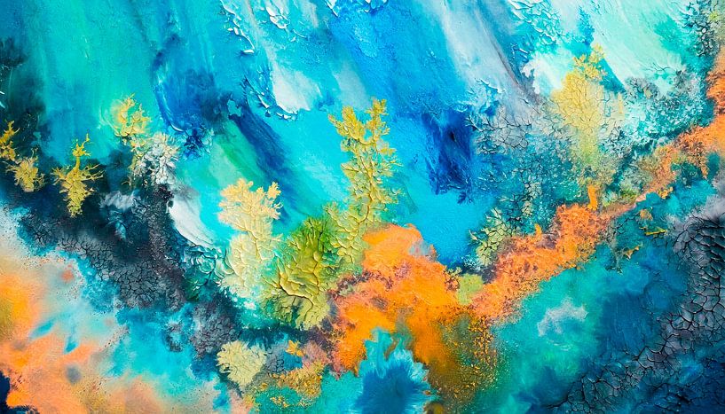 Schilderen met kleuren in de kunst van Mustafa Kurnaz