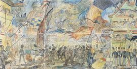 James Ensor, Het afslachten van de Oostendse vissers