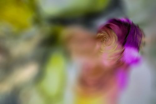 Alcoholinkt kunstwerk op canvas