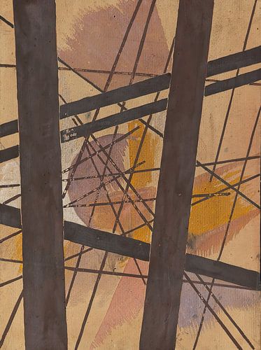 Ljoebov Popova - Ruimte-kracht compositie (1921-22)