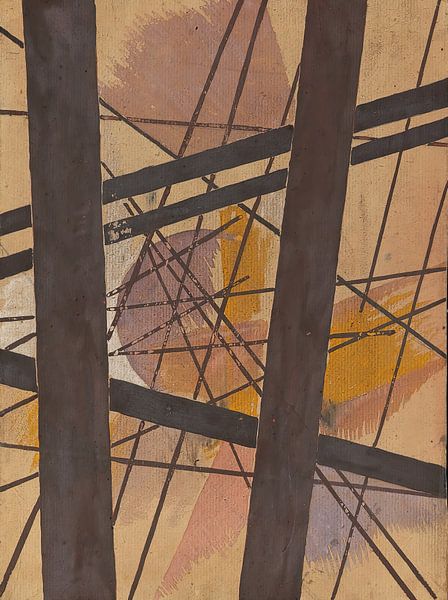 Lyubov Popova - Raum-Kraft Komposition (1921-22) von Peter Balan