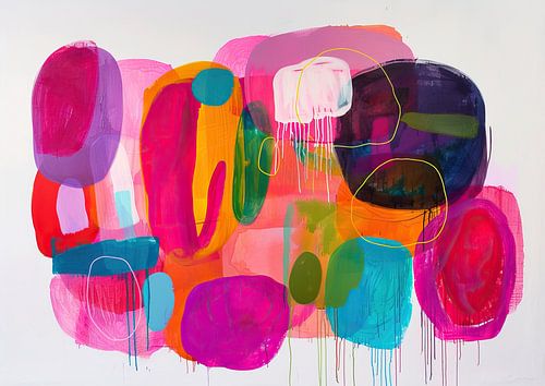 Modern colourful work