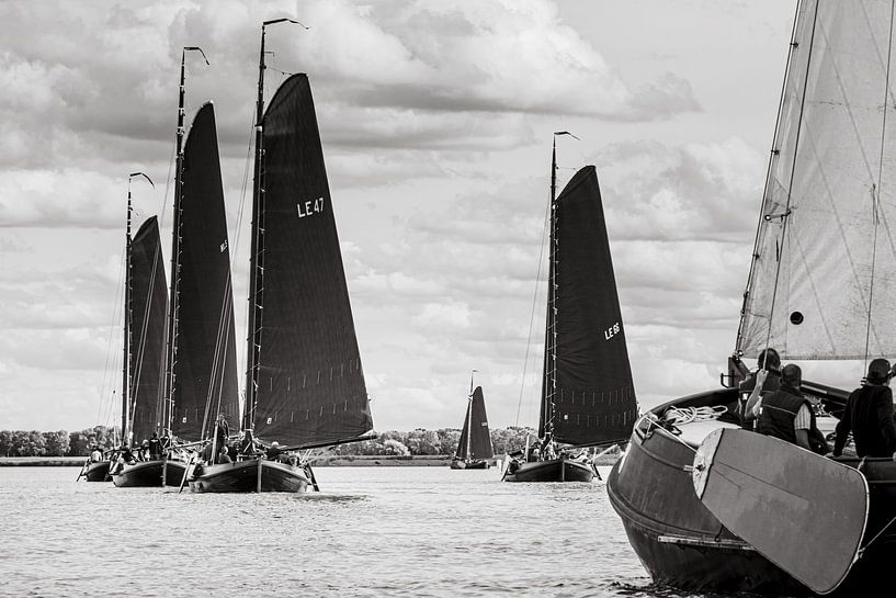 Lemster Aachen in a sailing regatta by ThomasVaer | Tom Coehoorn