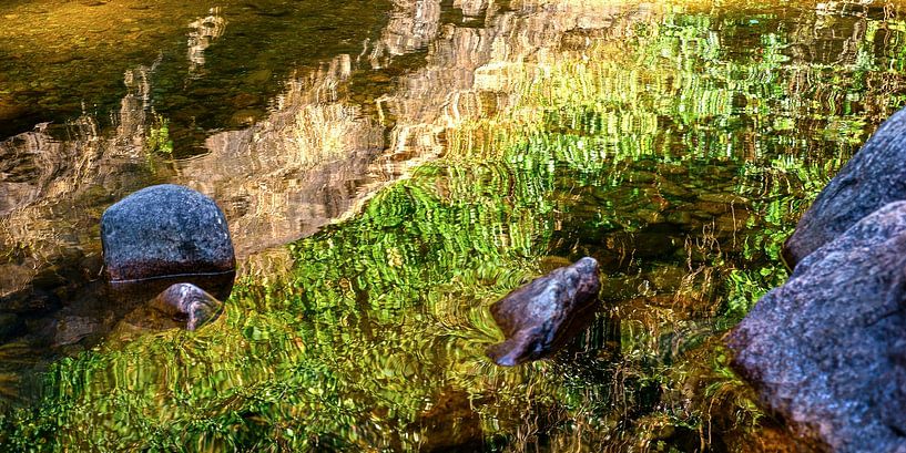 water reflection by Stefan Havadi-Nagy