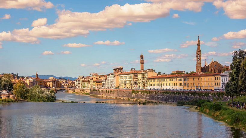 Vue de la rivière Arno, Florence par Truus Nijland