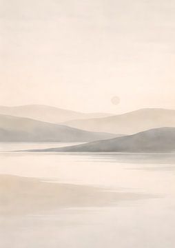 Gelassene Minimal-Landschaft