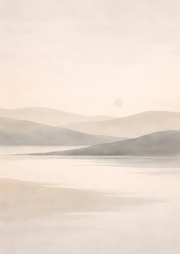 Serene Minimal Landscape