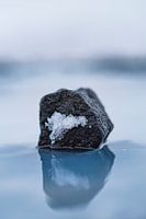Pierre d'hiver réfléchissante