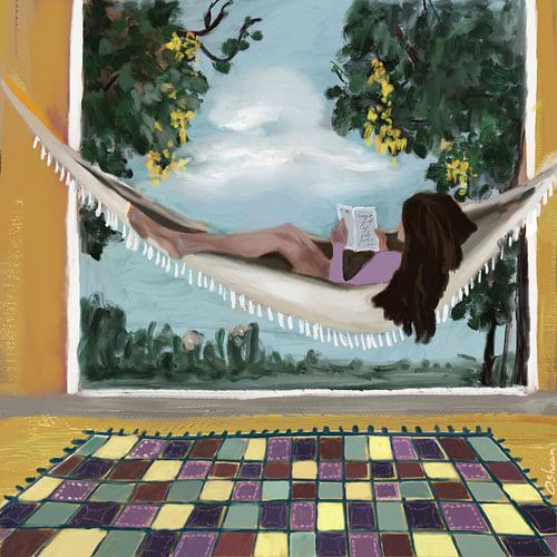 Hammock Reading Escape