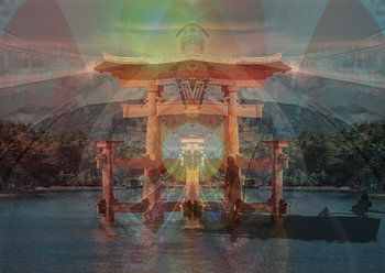 Prentbriefkaart uit Japan