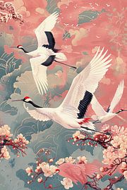 Japanische Kräne von haroulita