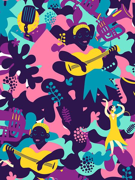 Garden Music by Inspire Art