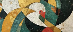 Peinture de poulets