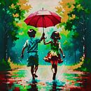 Remember Childhood Rain by Jan Keteleer (JanKé): A Journey Beyond the Canvas thumbnail