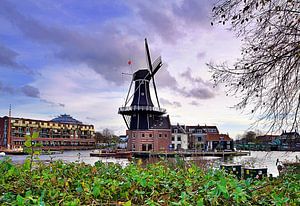 Moulin à vent De Adriaan, Haarlem (2020) sur Eric Oudendijk