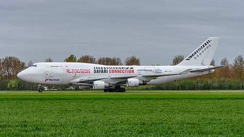 MartinAir Cargo Boeing 747-400F vrachtvliegtuig. van Jaap van den Berg