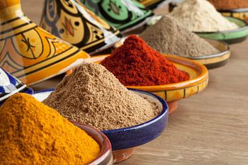 Diversity of Moroccan ground spices