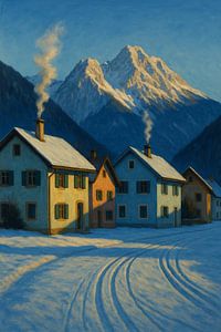 Winterstille in Garmisch-Partenkirchen