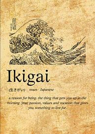 Japan Ikigai van Pus Meong Art
