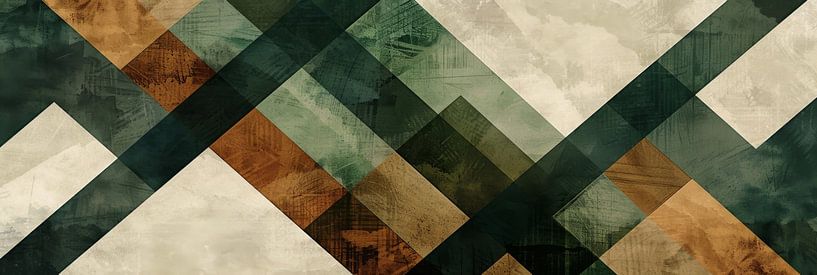 Vintage geometry by Poster Art Shop