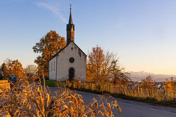 High cross chapel near Makdorf on Lake Constance by Jan Schuler