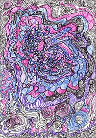 Spiritual flower by MY HAPPY SOUL ART