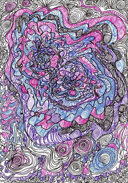 Spiritual flower par MY HAPPY SOUL ART