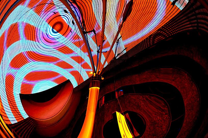 Ceiling, abstract photography by Luci Boreali