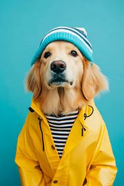 Goldador by Poster Art Shop