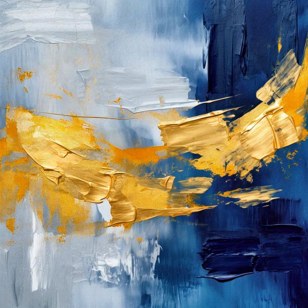 Blauw en goud van ARTemberaubend