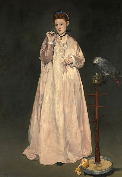Junge Dame in, Edouard Manet - 1866 von Het Archief